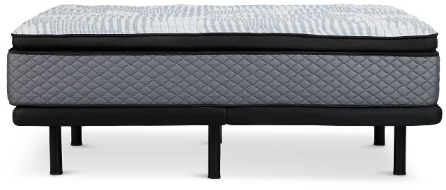 Kevin Charles By Sealy Signature Ultra Plush Plus Adjustable Mattress Set