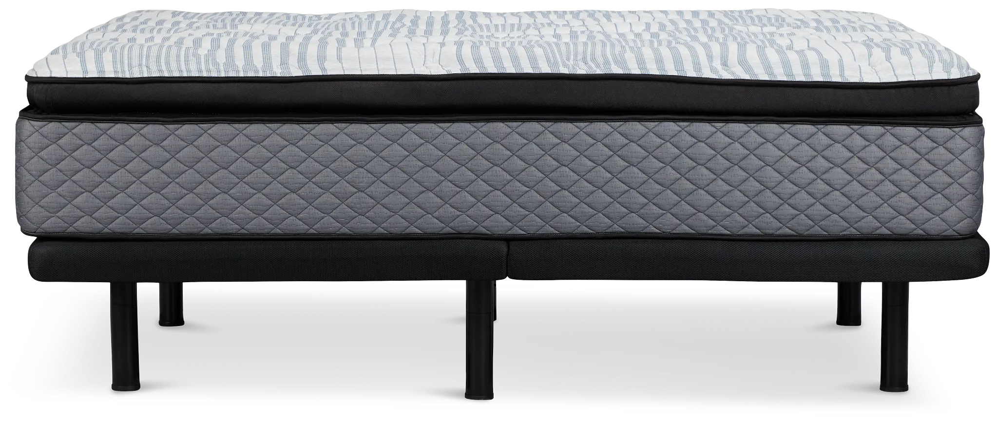 Kevin Charles By Sealy Signature Ultra Plush Plus Adjustable Mattress Set