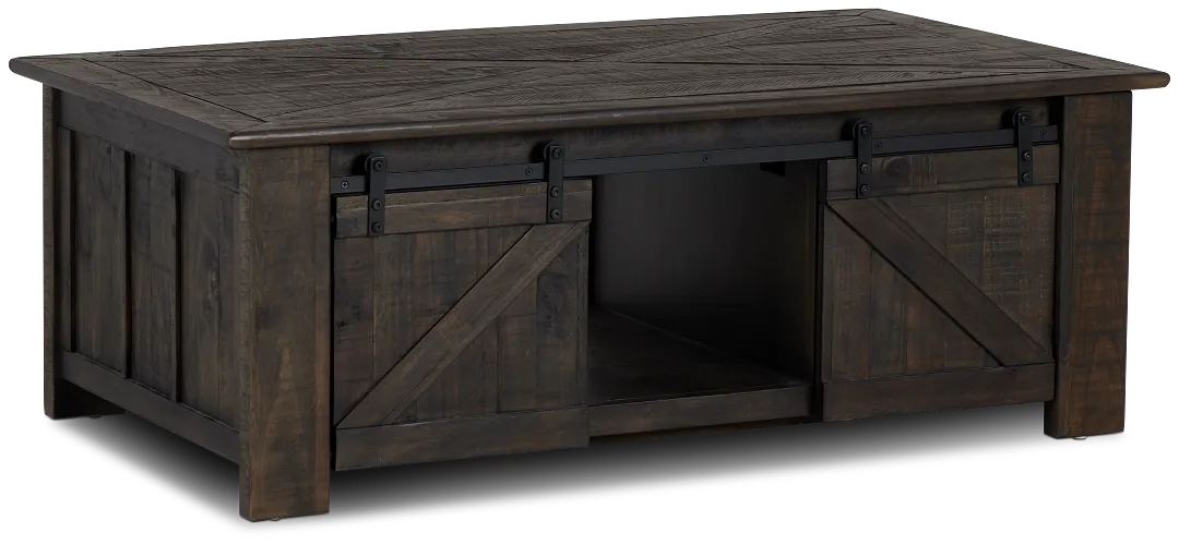 Garrett Dark Tone Castored Lift Coffee Table