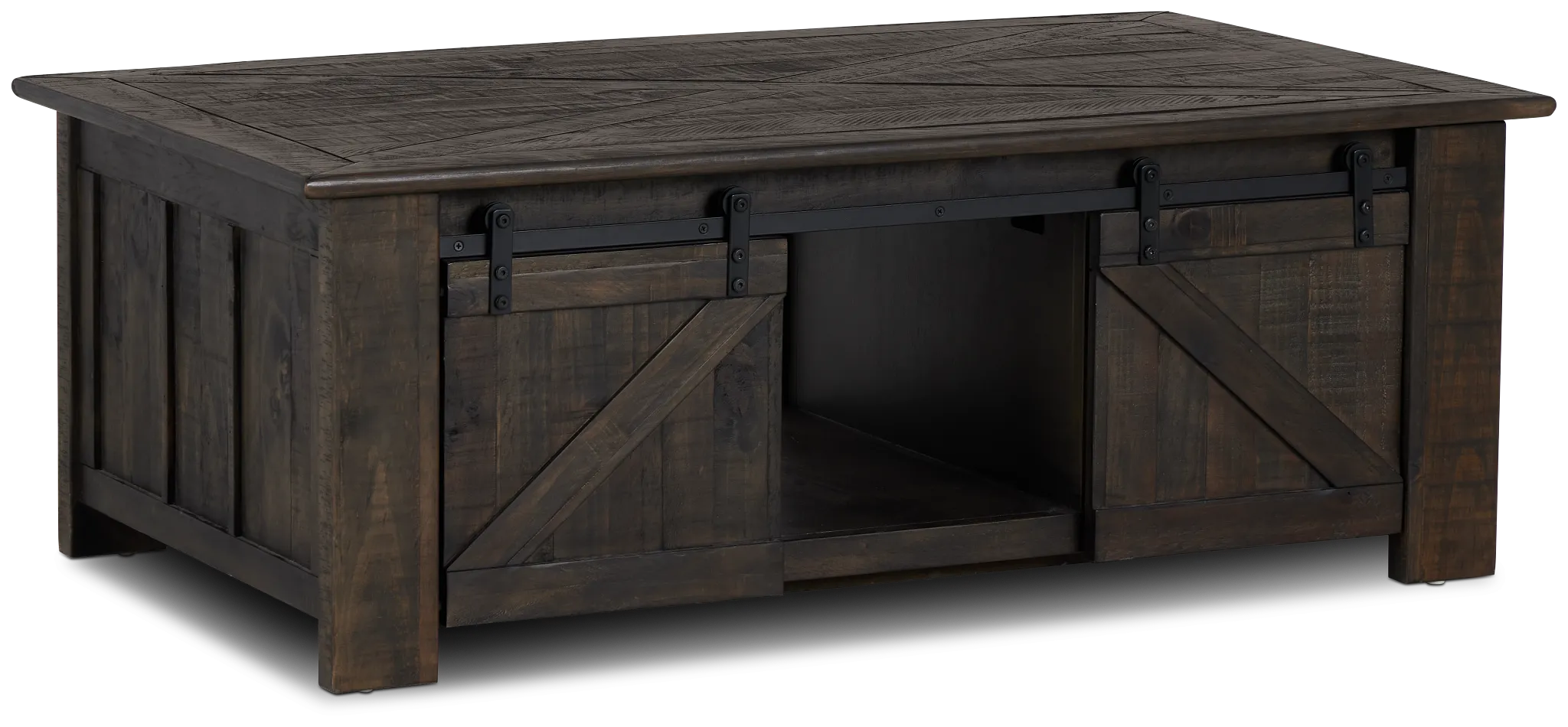 Garrett Dark Tone Castored Lift Coffee Table