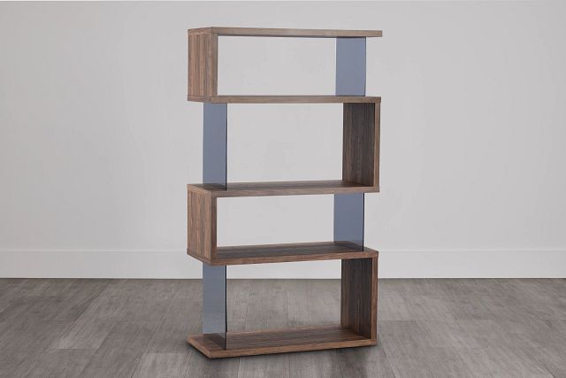 Carter Mid Tone Open Bookcase