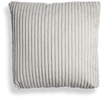 Charlie Gray Square 20" Accent Pillow