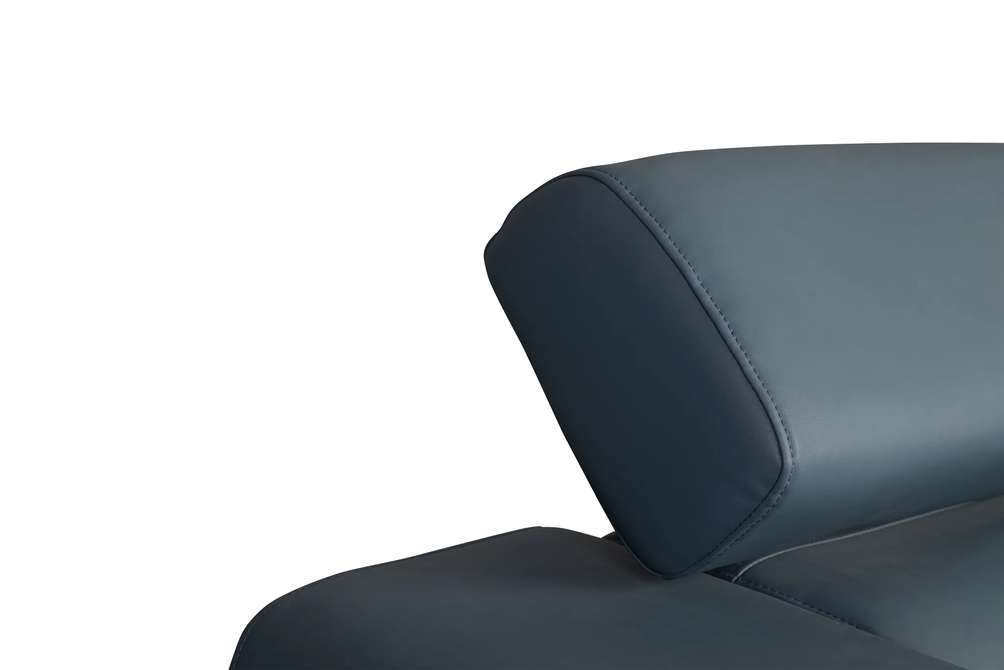 Drew Dark Blue Micro Sofa