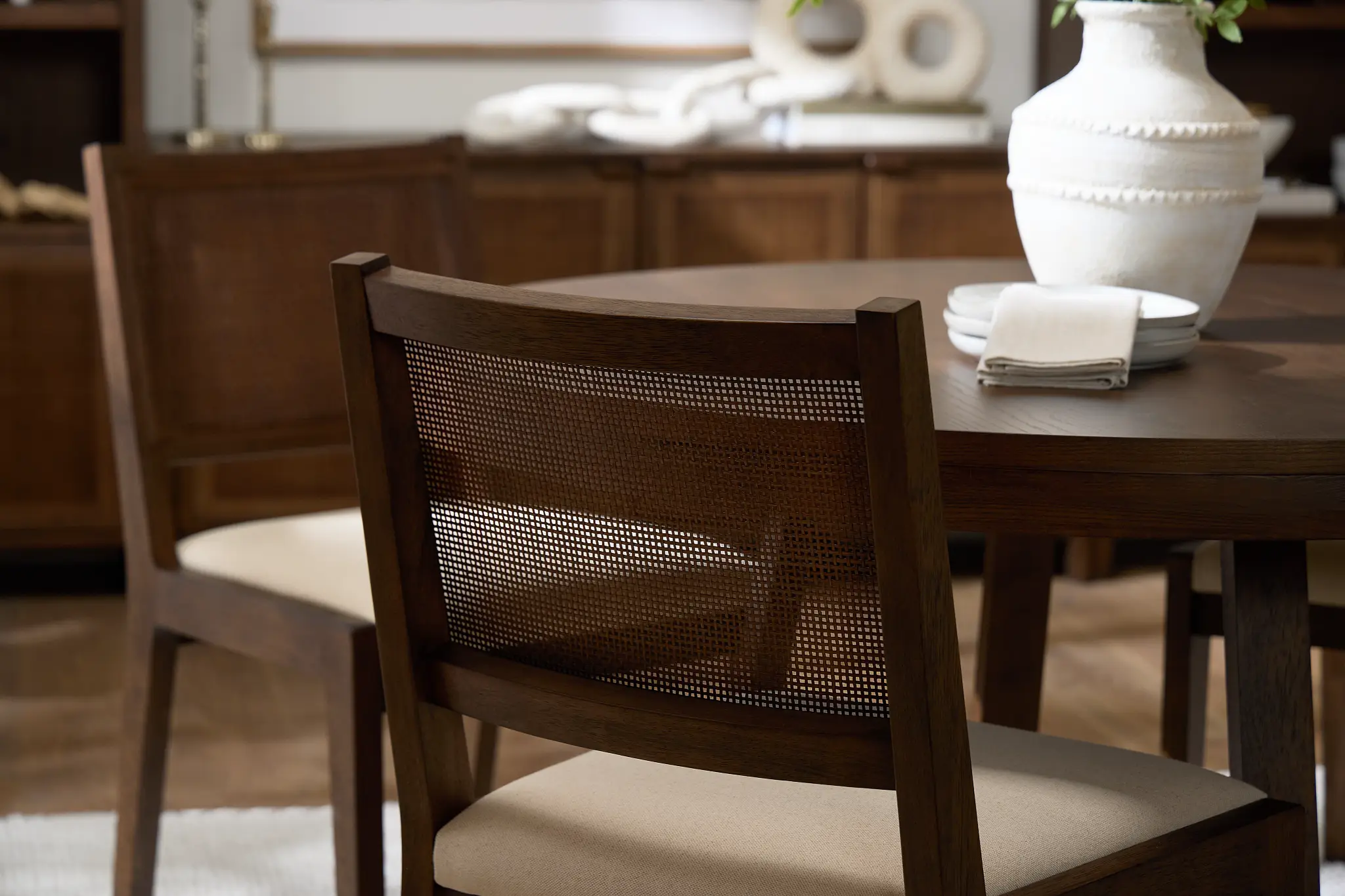 Pacific Mid Tone Woven Upholstered Side Chair Pacific Mid Tone Woven Upholstered Side Chair