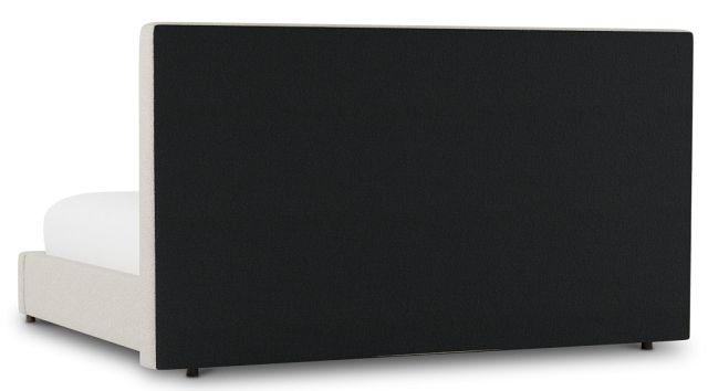 Grayton Gellar Green 54" Upholstered Platform Bed
