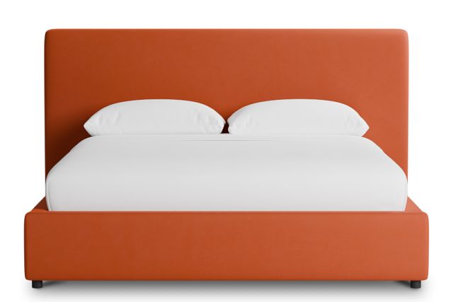 Grayton Joya Orange 44" Upholstered Platform Bed