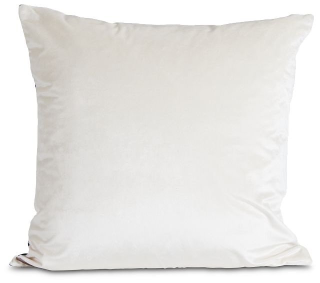 Hattie Navy 22" Accent Pillow