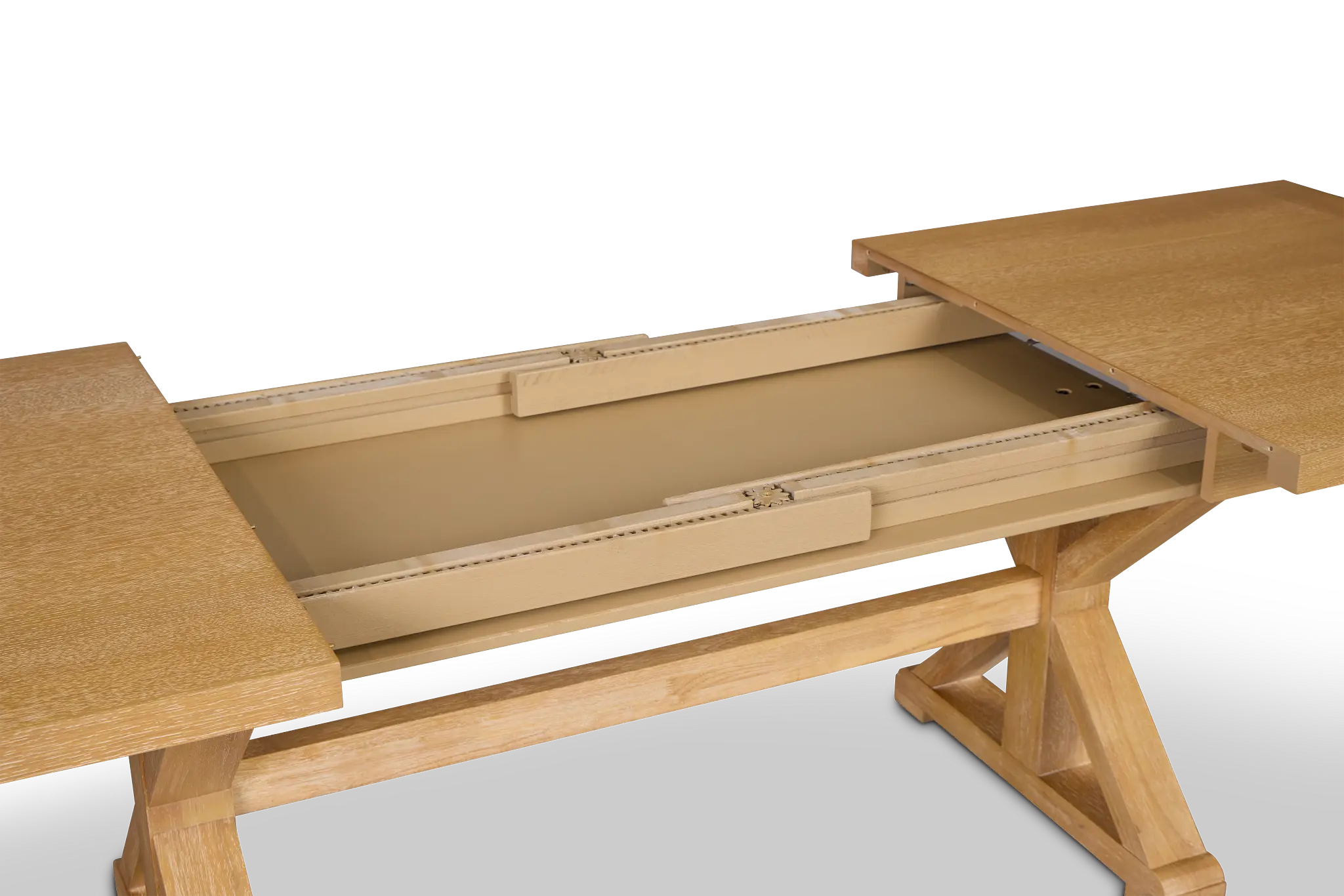 Nantucket Light Tone Trestle Table Nantucket Light Tone Trestle Table