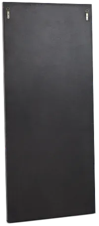 Virgil Black Wood Floor Mirror
