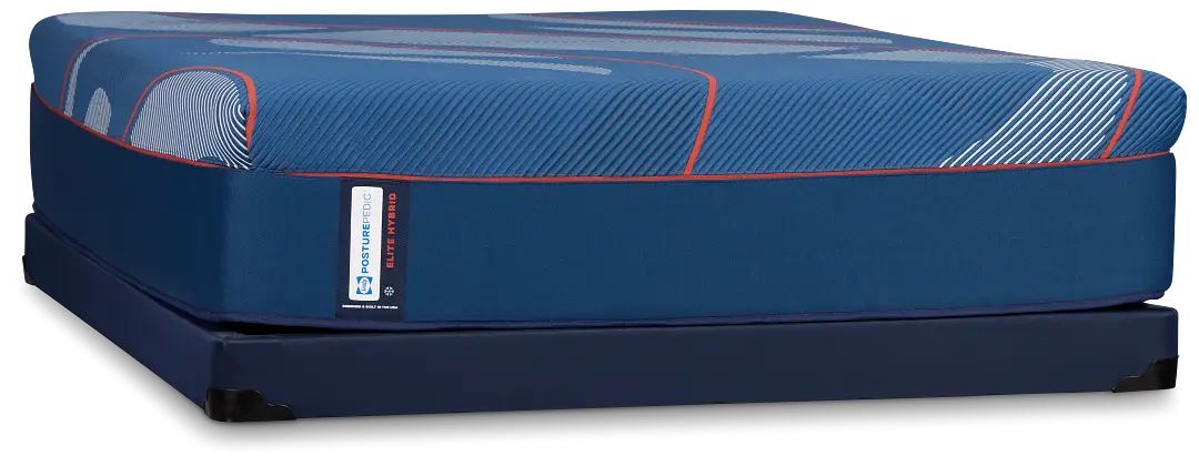 Posturepedic Elite Hybrid Brenham 2 Soft Low-profile Mattress Set Posturepedic Elite Hybrid Brenham 2 Soft Low-profile Mattress Set