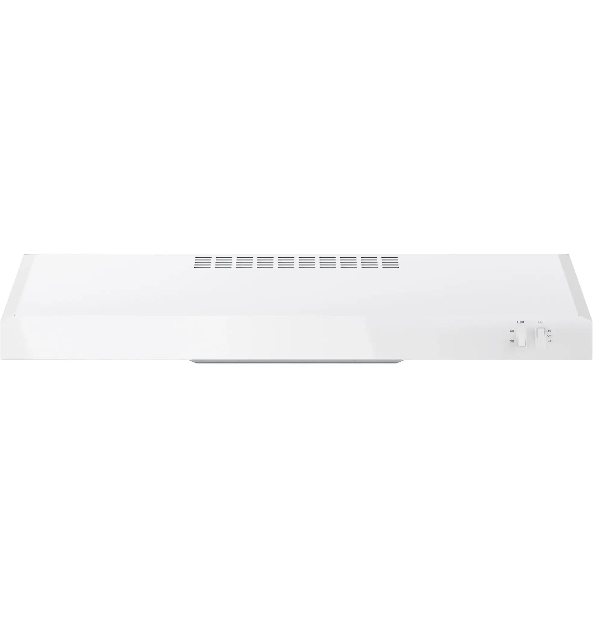 Ge 3300 Series White 30" Wall Mount Canopy Hood Ge 3300 Series White 30" Wall Mount Canopy Hood