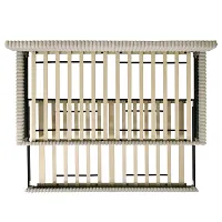 Anastasia Beige Upholstered Trundle Daybed