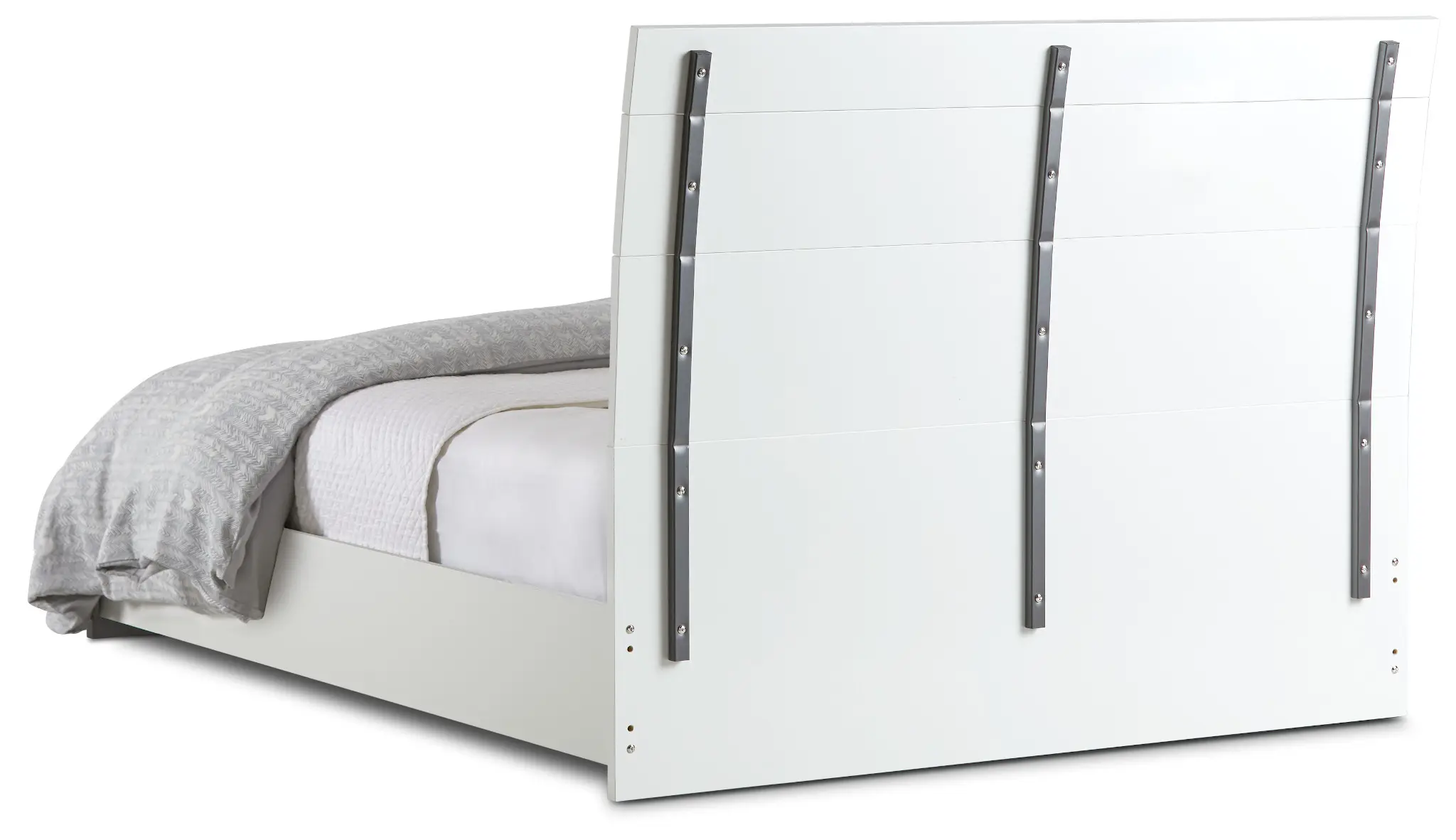 Oslo White Platform Bed Oslo White Platform Bed