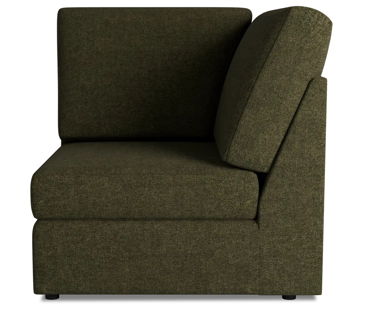 Citymod Green Fabric Wedge Citymod Green Fabric Wedge