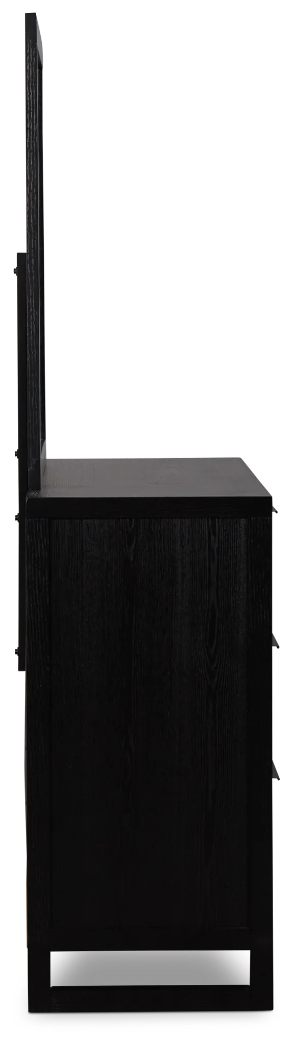 Williamsburg Black Dresser & Mirror