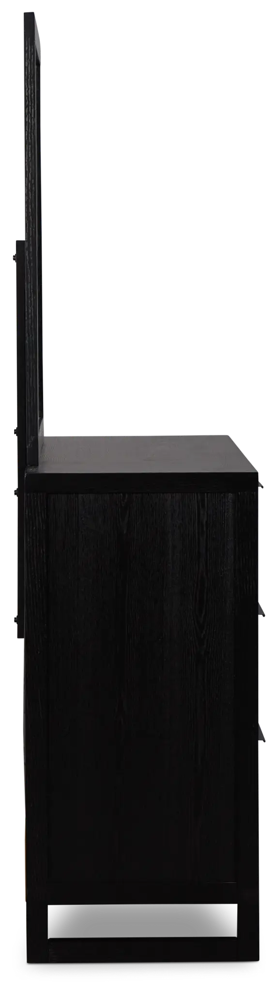 Williamsburg Black Dresser & Mirror Williamsburg Black Dresser & Mirror