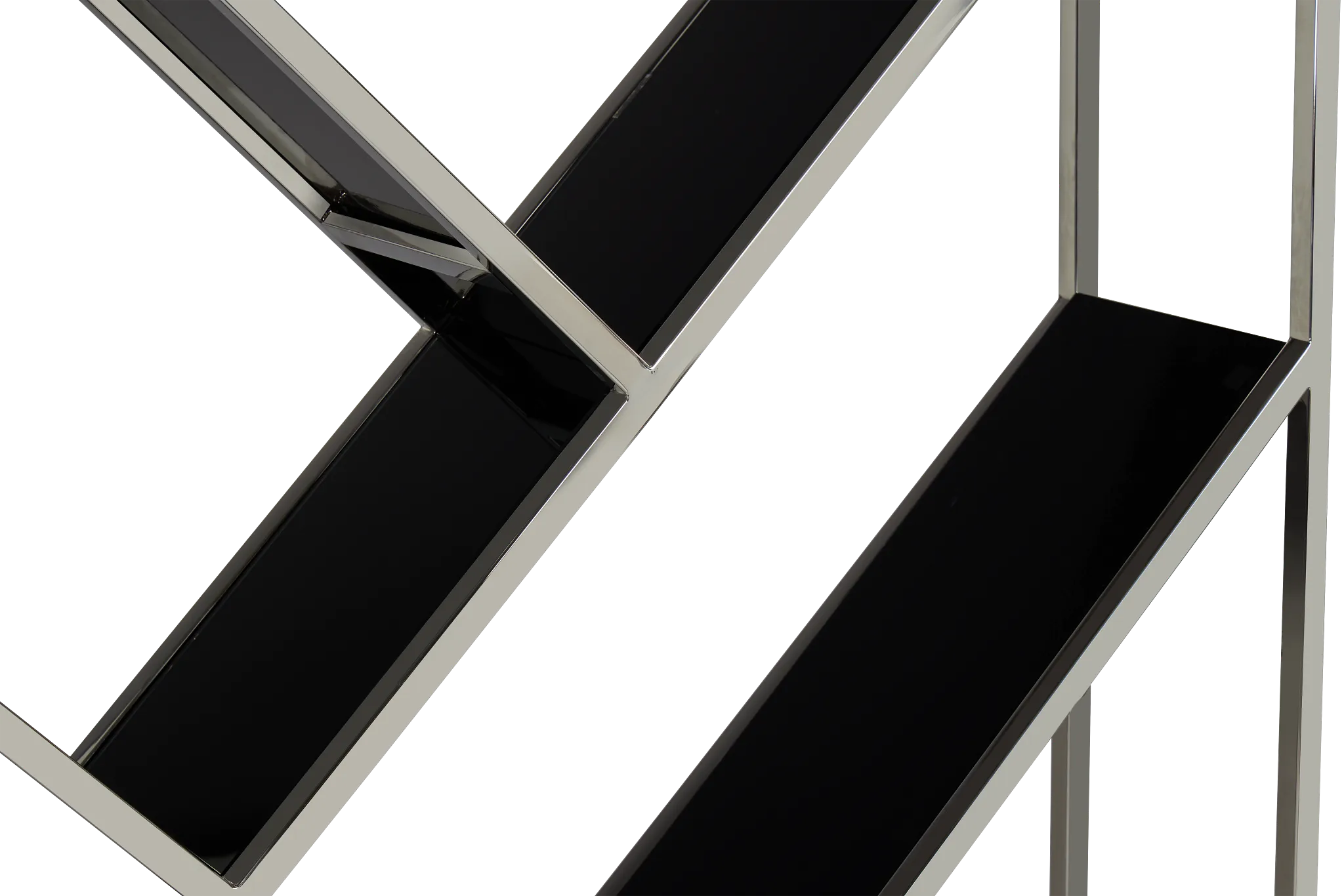 Arrow Black Bookcase