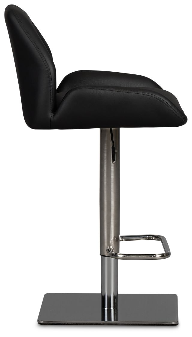 Fairfax Black Uph Adjustable Stool