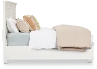 Cape Cod Ivory Panel Storage Bed