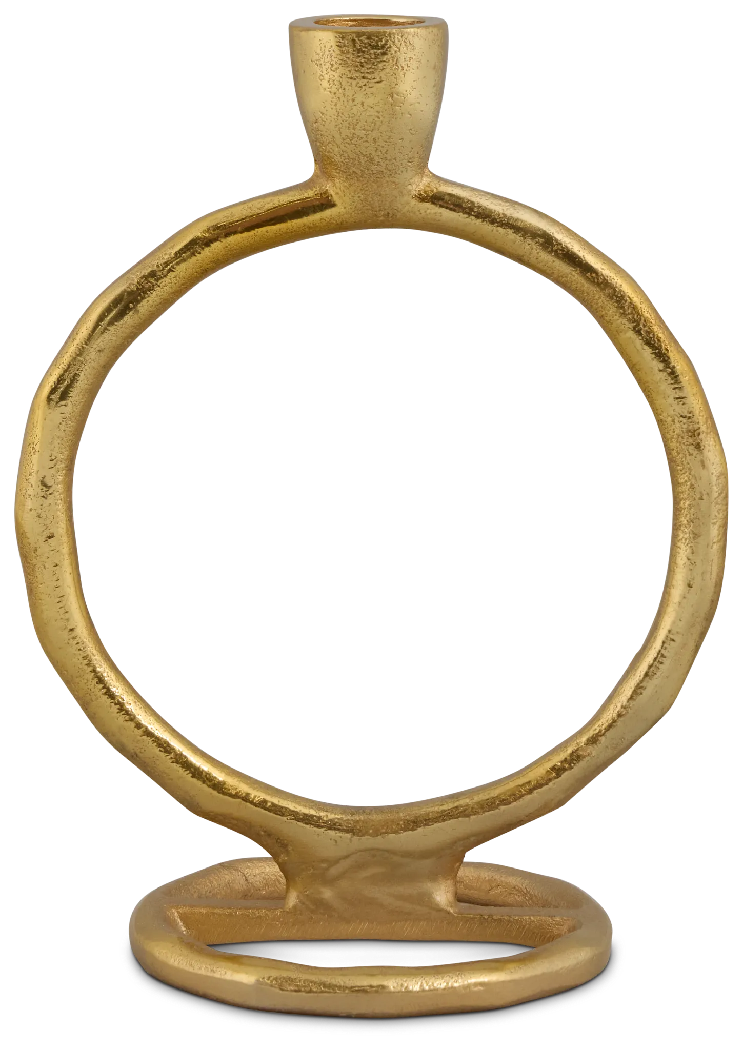 Ringo Gold Large Candle Holder