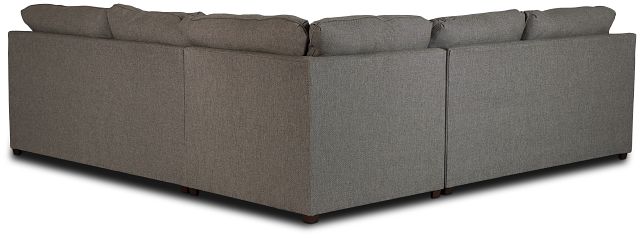 Asheville Brown Cool Mfoam Two-arm Right Memory Foam Sleeper Sectional