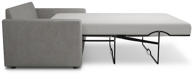 Siesta Maguire Gray Fabric Memory Foam Sleeper