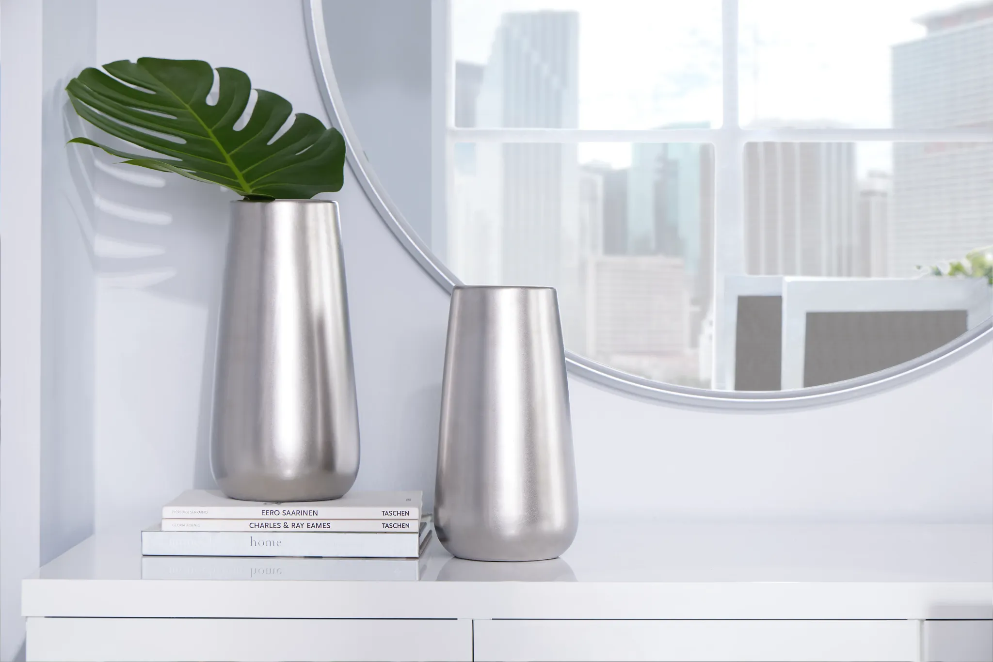 Iika Silver Large Vase