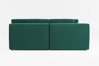 Destin Joya Green Velvet 6-piece Pit Sectional