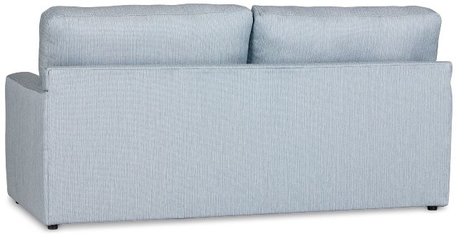 Rhodes Light Blue Fabric Cooling Memory Foam Sleeper