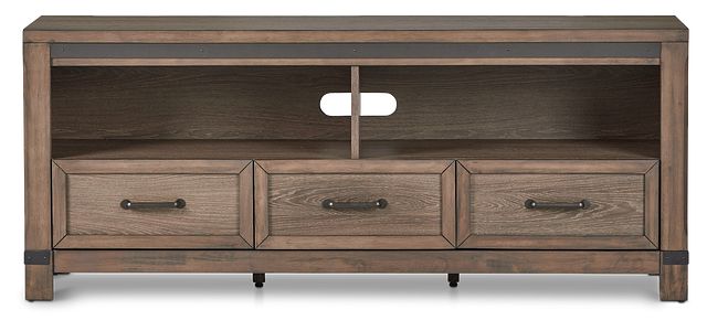 Lancaster Mid Tone 66" Tv Stand (1)