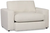 Brantley Light Beige Fabric Oversized Chair