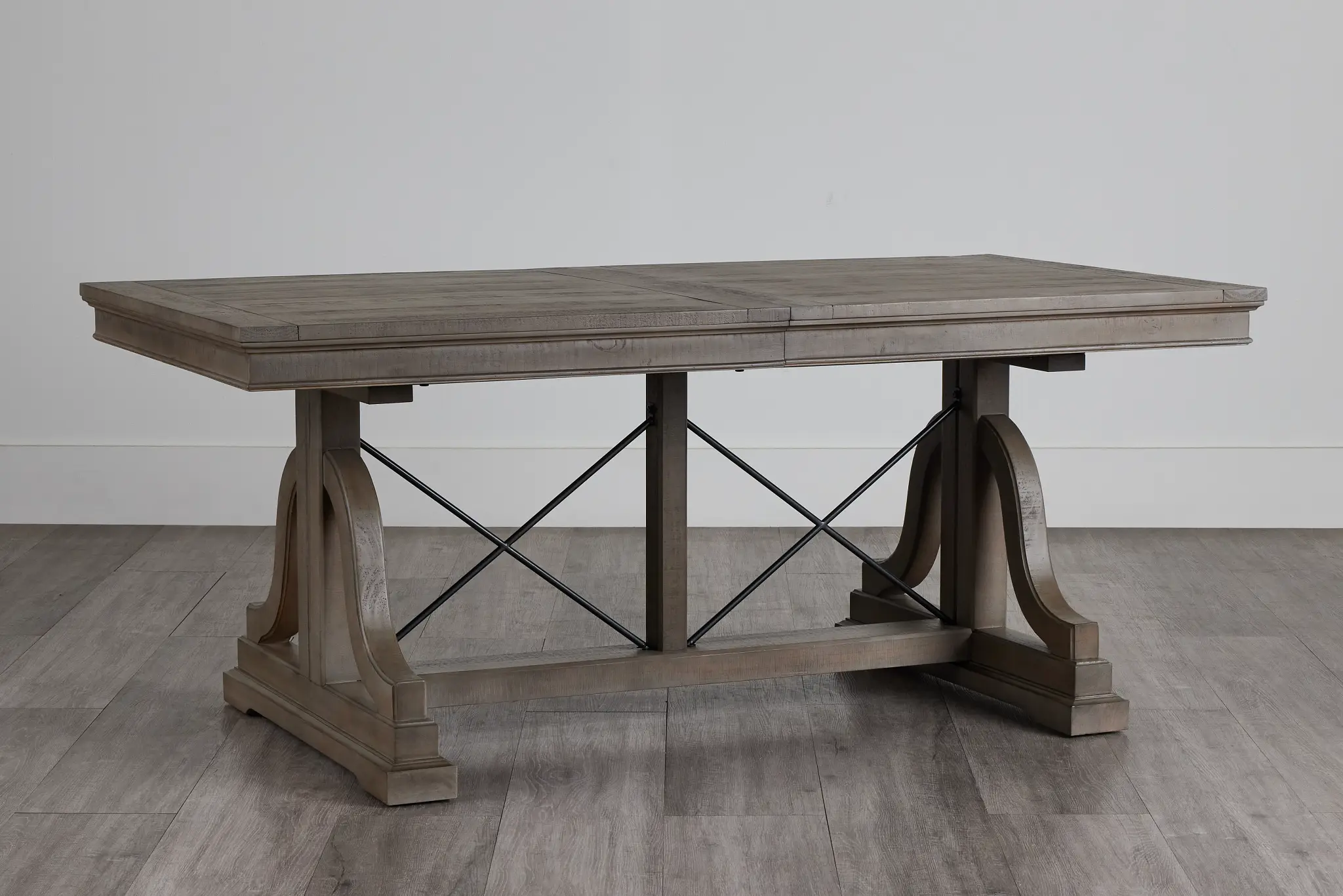 Heron Cove Light Tone Trestle Table Heron Cove Light Tone Trestle Table