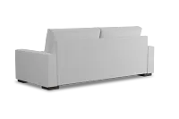 Edgewater Suave White 96" Sofa W/ 2 Cushions