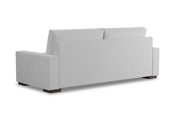 Edgewater Suave White 96" Sofa W/ 2 Cushions