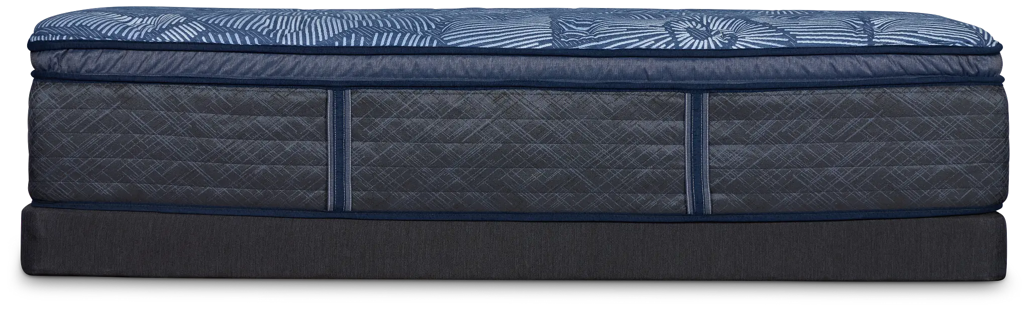 Serta Perfect Sleeper Cobalt Calm Plush Low-profile Mattress Set Serta Perfect Sleeper Cobalt Calm Plush Low-profile Mattress Set