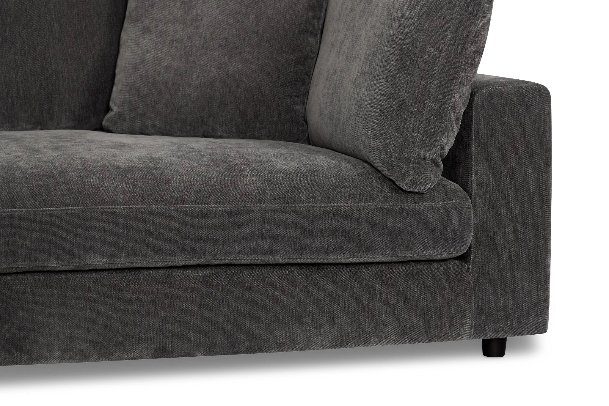 Lounge Dark Gray Fabric Left Chaise Sectional Lounge Dark Gray Fabric Left Chaise Sectional
