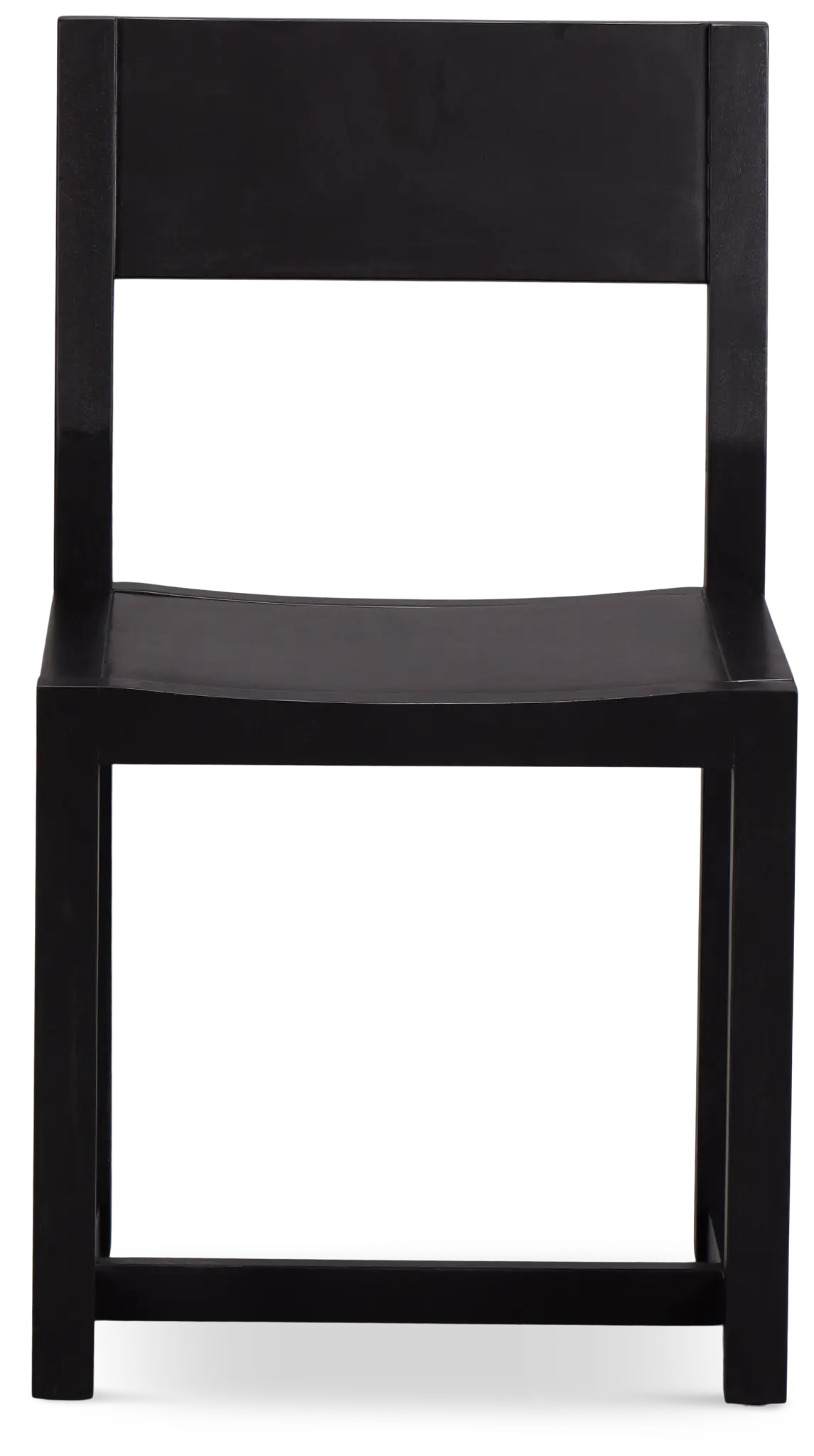 Denton Black Wood Side Chair Denton Black Wood Side Chair