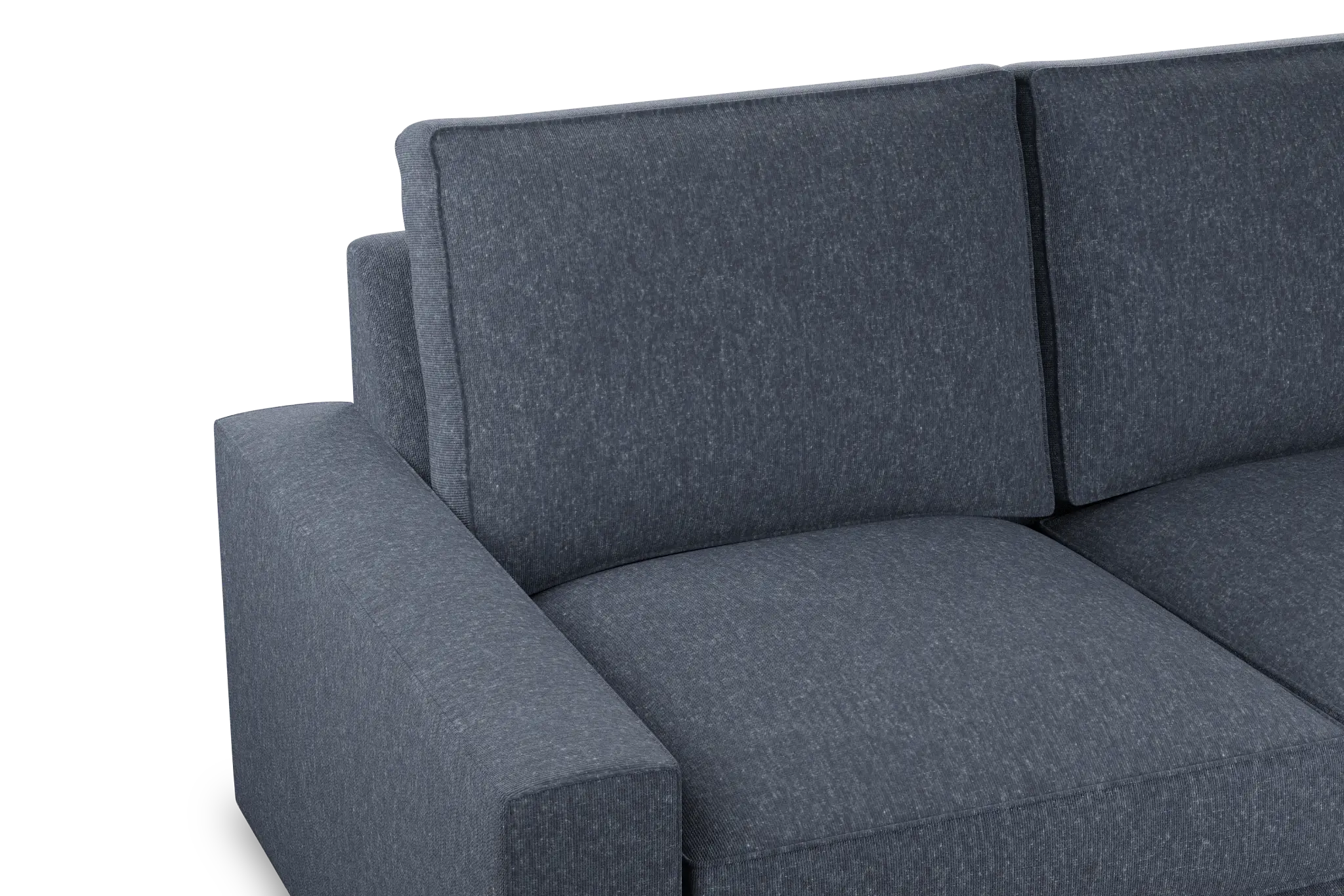 Edgewater Maguire Blue Large Two-arm Sectional Edgewater Maguire Blue Large Two-arm Sectional