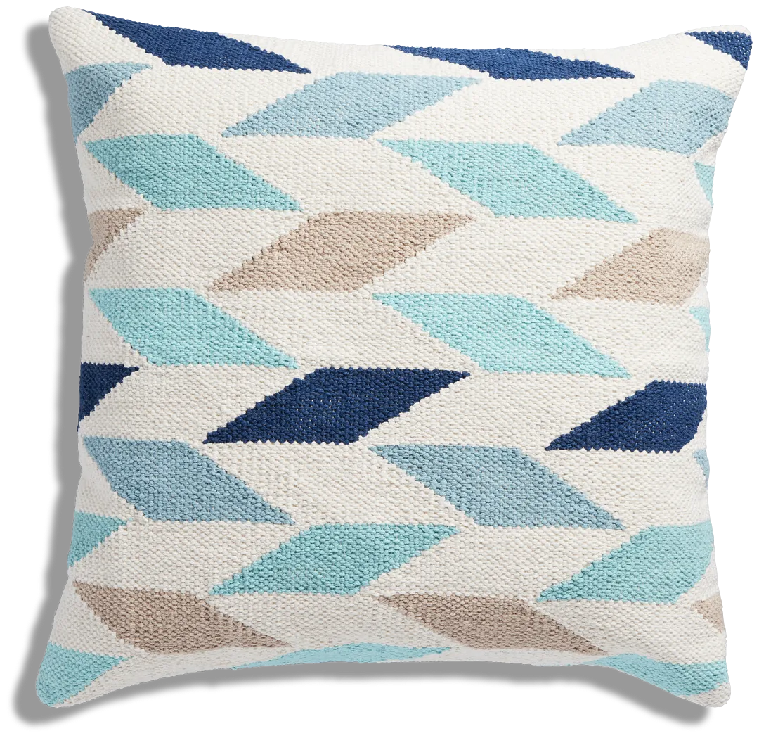 Lucca Ivory 22" Accent Pillow