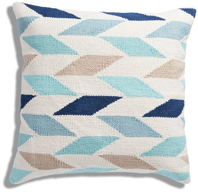 Lucca Ivory 22" Accent Pillow