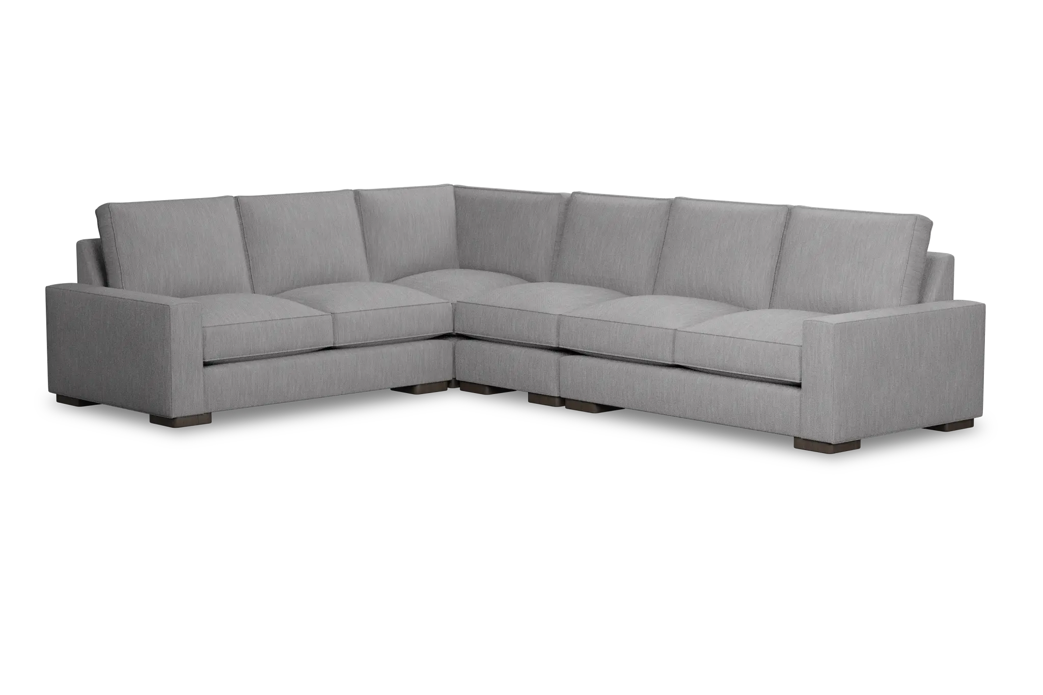 Edgewater Revenue Gray Medium Two-arm Sectional Edgewater Revenue Gray Medium Two-arm Sectional