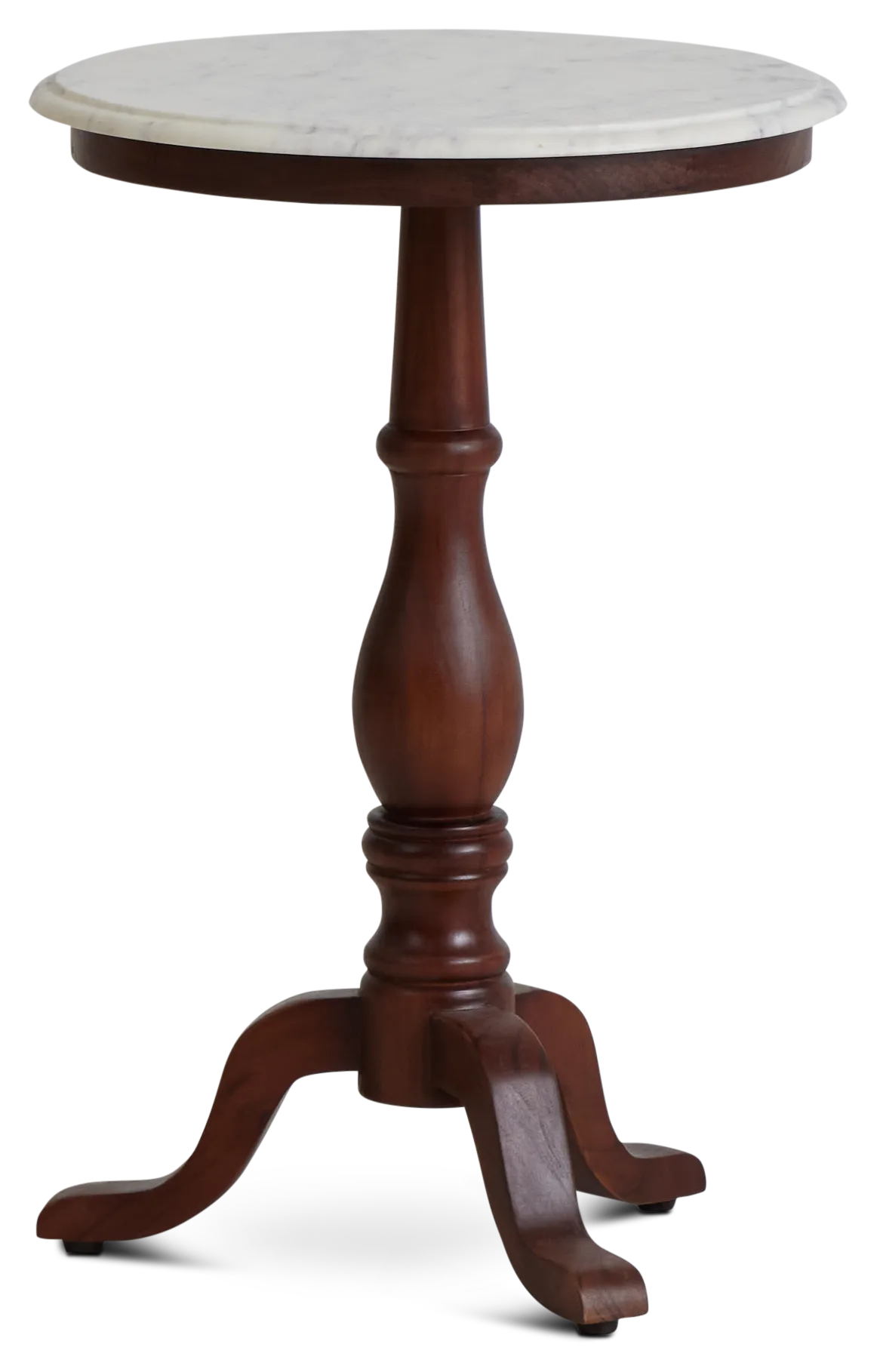 Jude White Accent Table