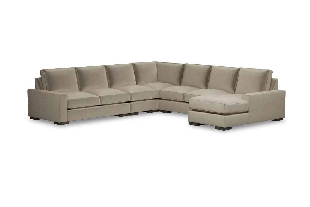 Edgewater Joya Beige Large Right Chaise Sectional Edgewater Joya Beige Large Right Chaise Sectional