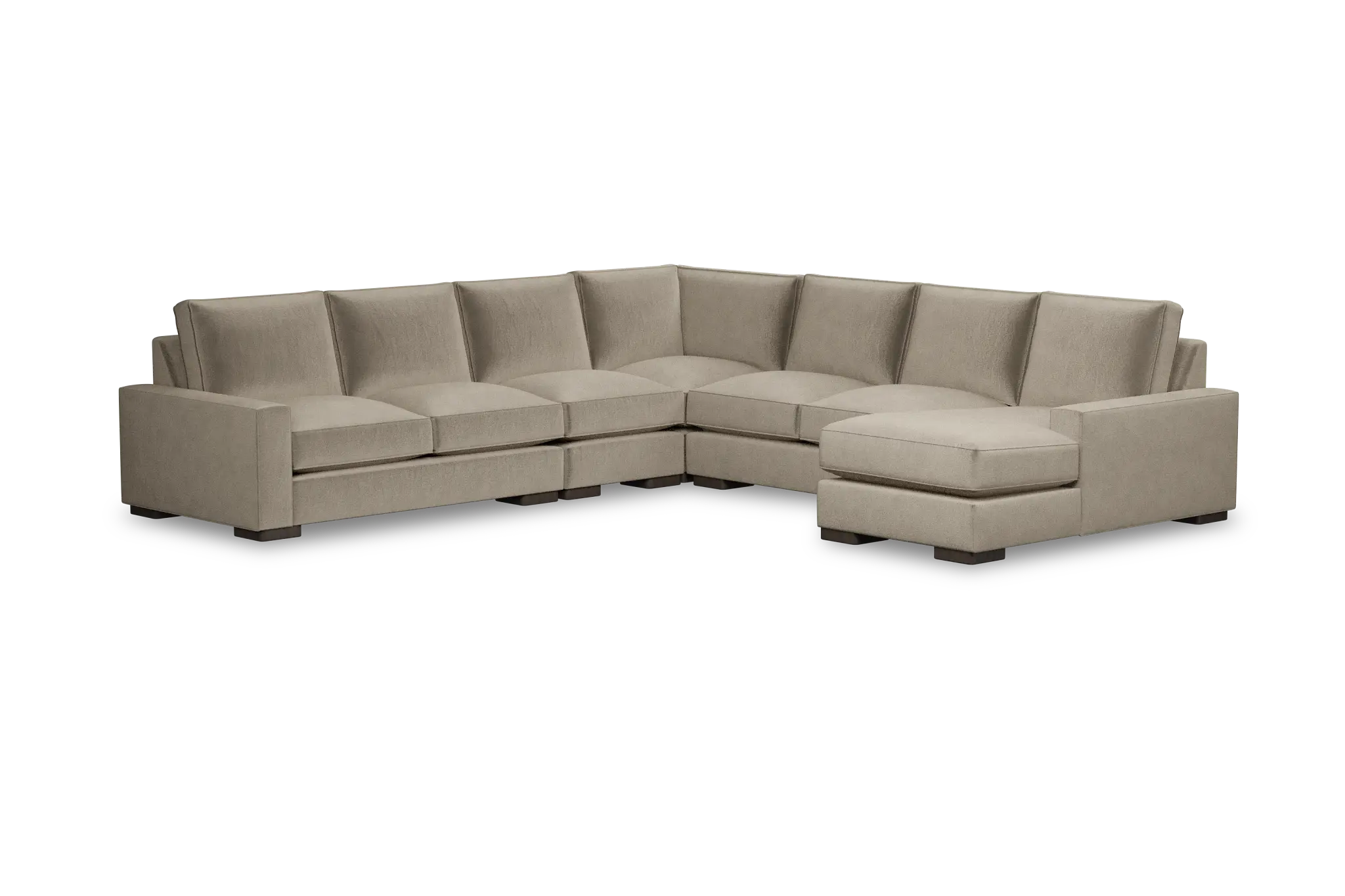 Edgewater Joya Beige Large Right Chaise Sectional Edgewater Joya Beige Large Right Chaise Sectional