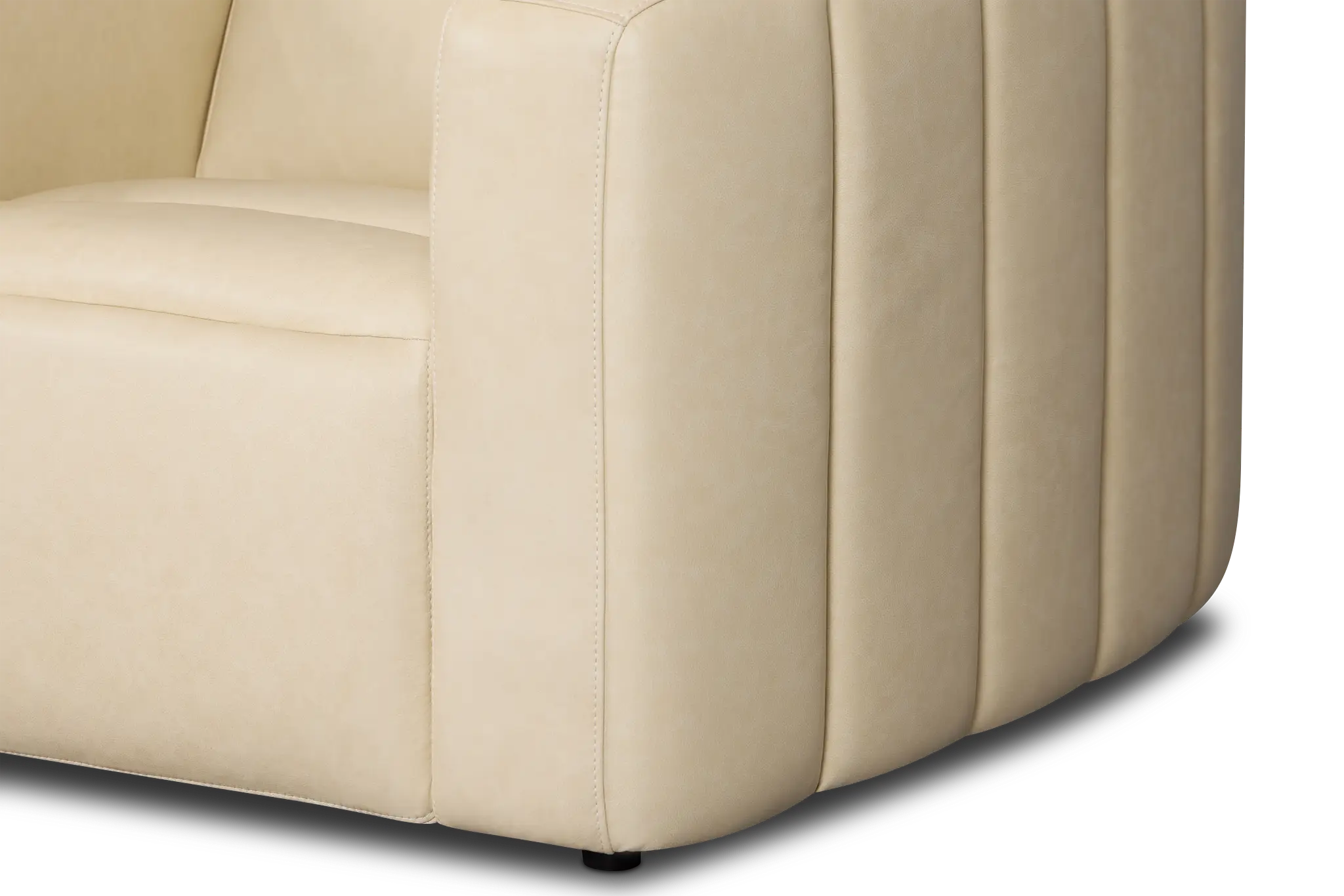 Jace Ivory Lthr/vinyl Power Recliner Jace Ivory Lthr/vinyl Power Recliner