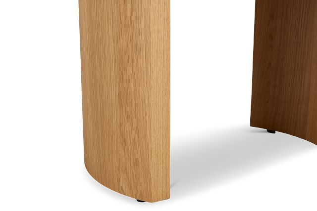 Nomad Light Tone Ceramic Round End Table