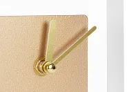 Aster Gold Acrylic Table Clock