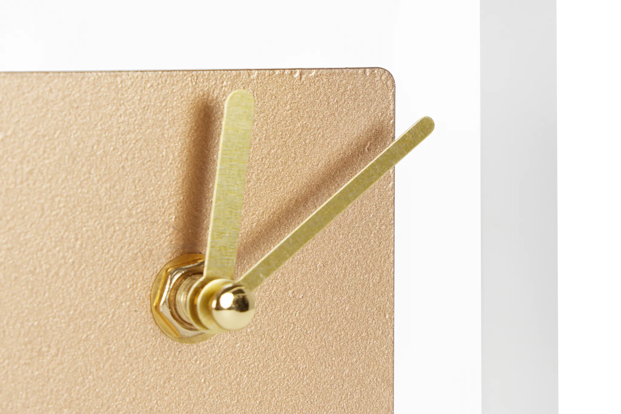 Aster Gold Acrylic Table Clock