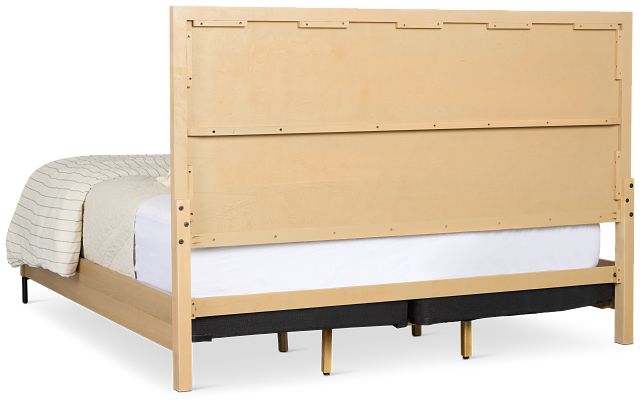 Highland Light Tone Panel Bed