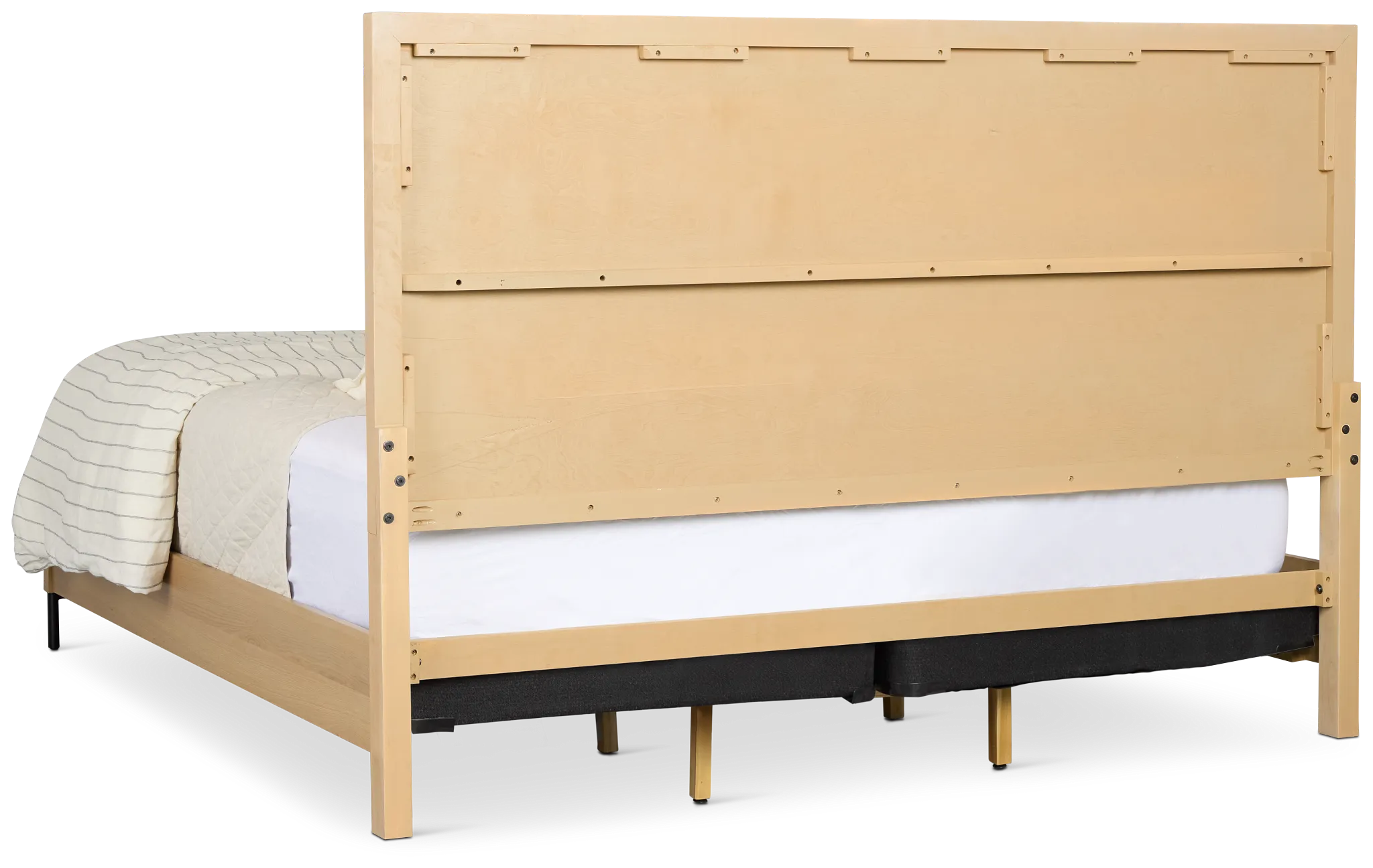 Highland Light Tone Panel Bed